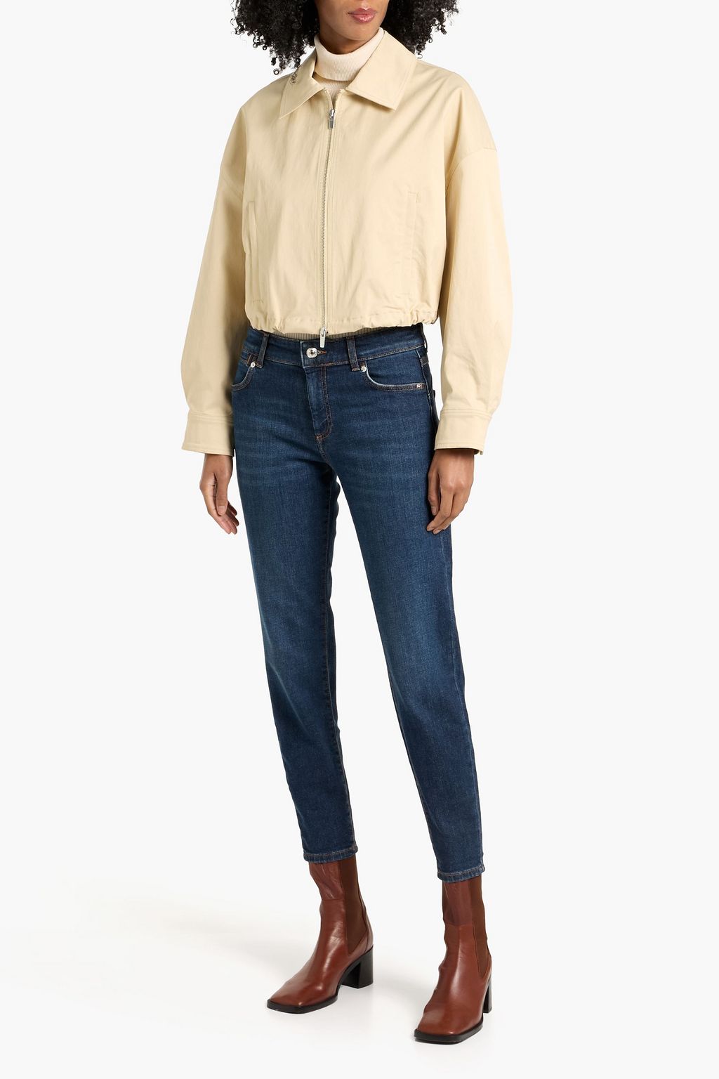 SPORTMAX Navata mid-rise skinny jeans