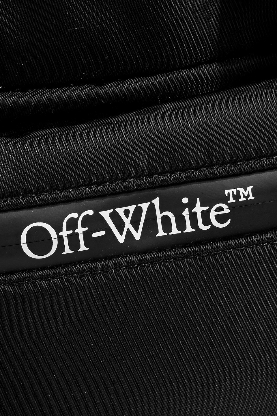 Off-white Shell Backpack In Black