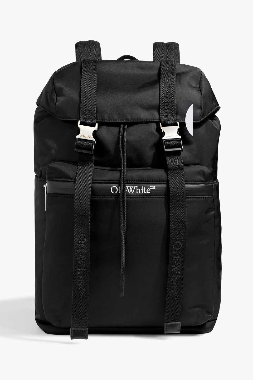 Off-white Shell Backpack In Black