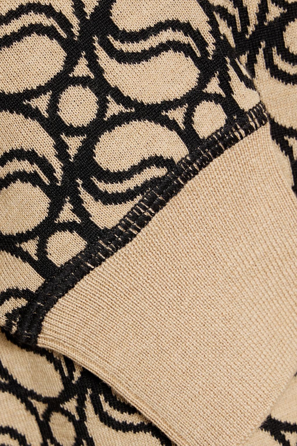 STELLA MCCARTNEY Jacquard-knit wool sweater