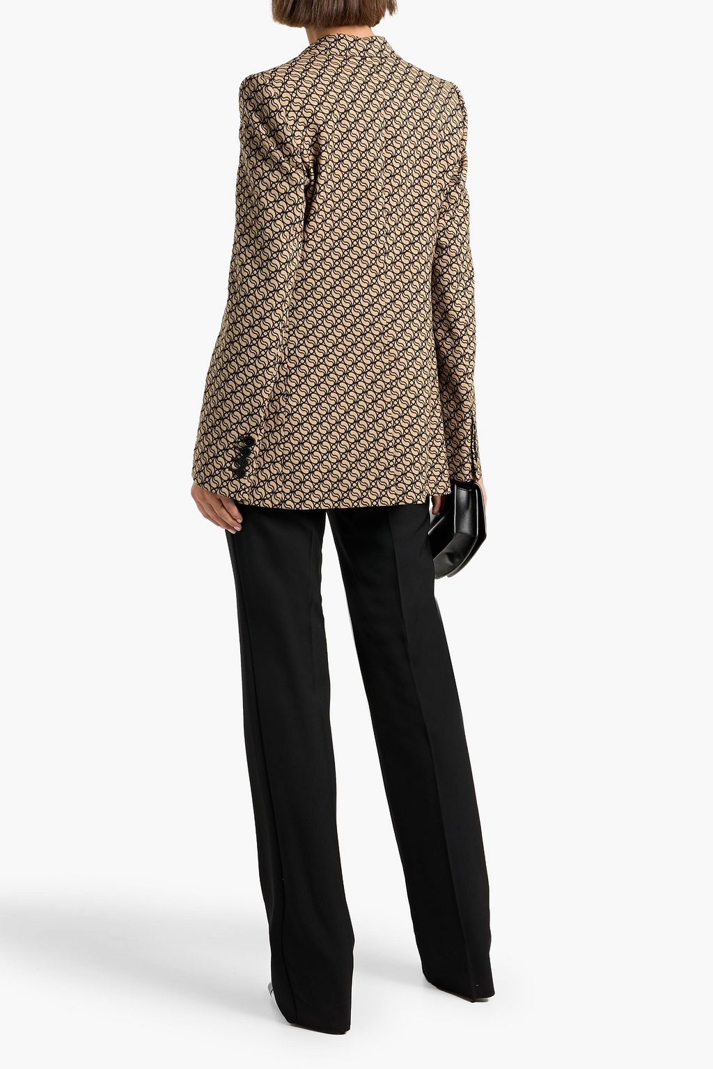 STELLA MCCARTNEY Wool-blend jacquard blazer