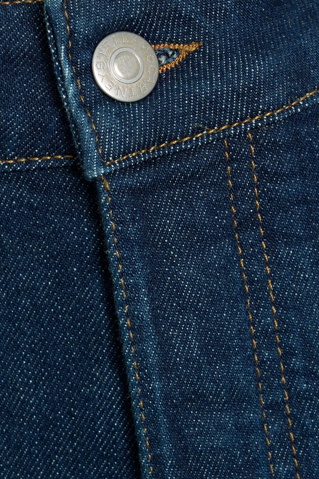 STELLA MCCARTNEY Printed high-rise straight-leg jeans