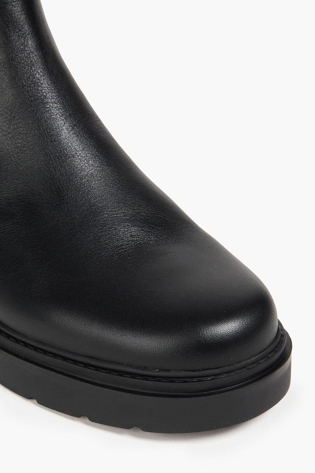 VINCE. حذاء بوت تشيلسي "بينكريست" من الجلد