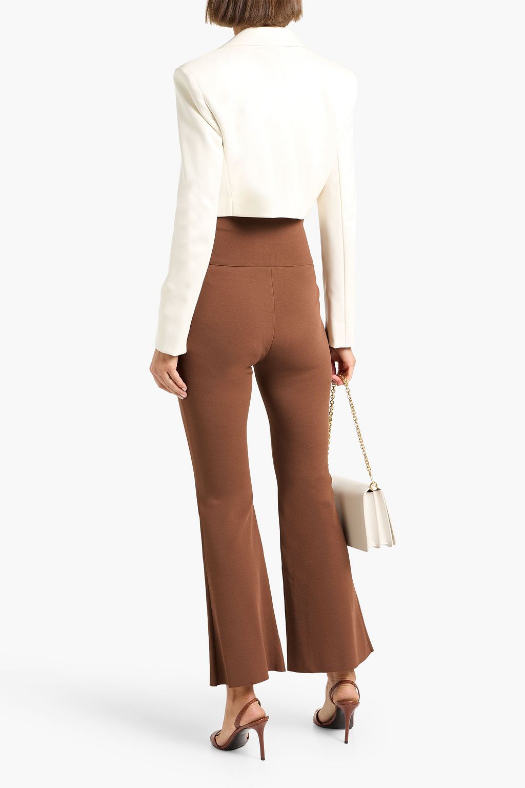 STELLA MCCARTNEY Stretch-knit flared pants