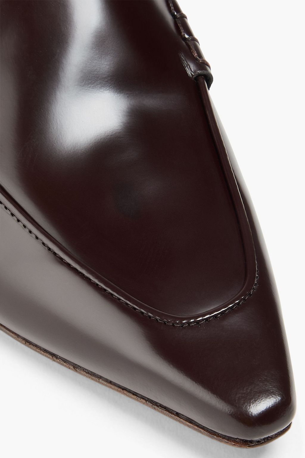 VINCE. حذاء ميول "سامي" من الجلد اللامع