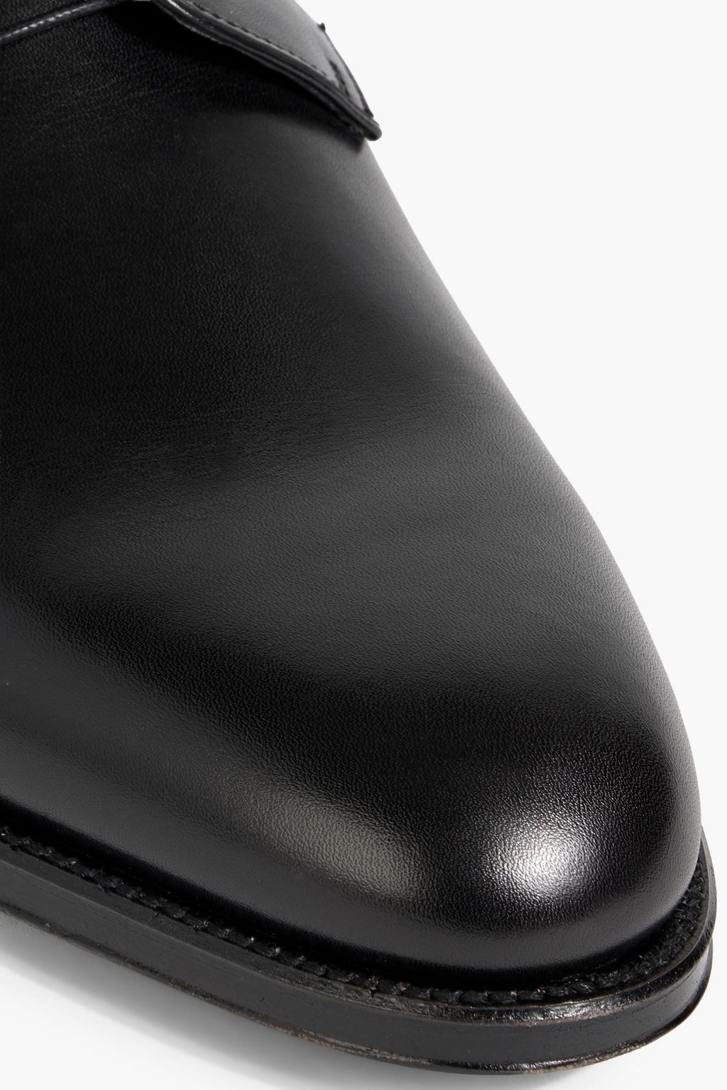 DUNHILL Duke leather derby shoes