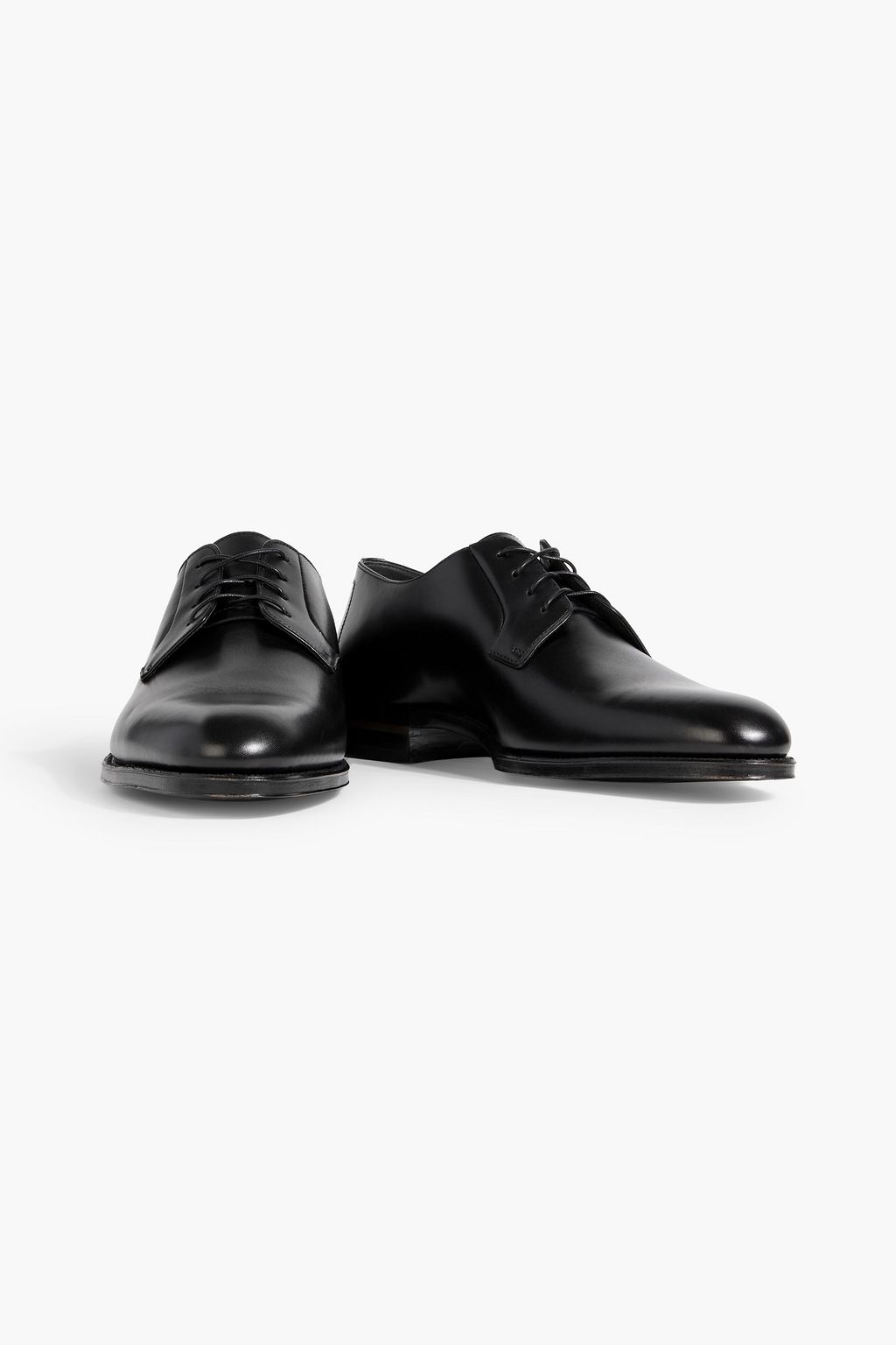 DUNHILL Duke leather derby shoes