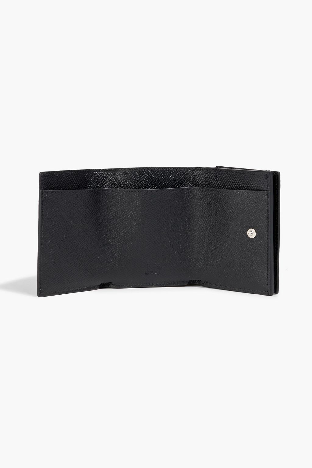 DUNHILL Cadogan pebbled-leather cardholder