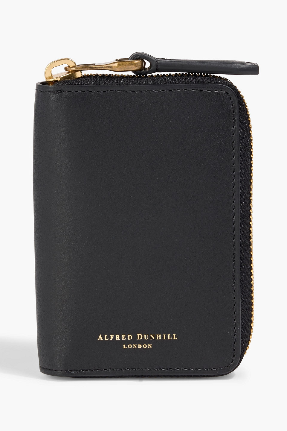 Dunhill Duke Leather Coin Purse In Black