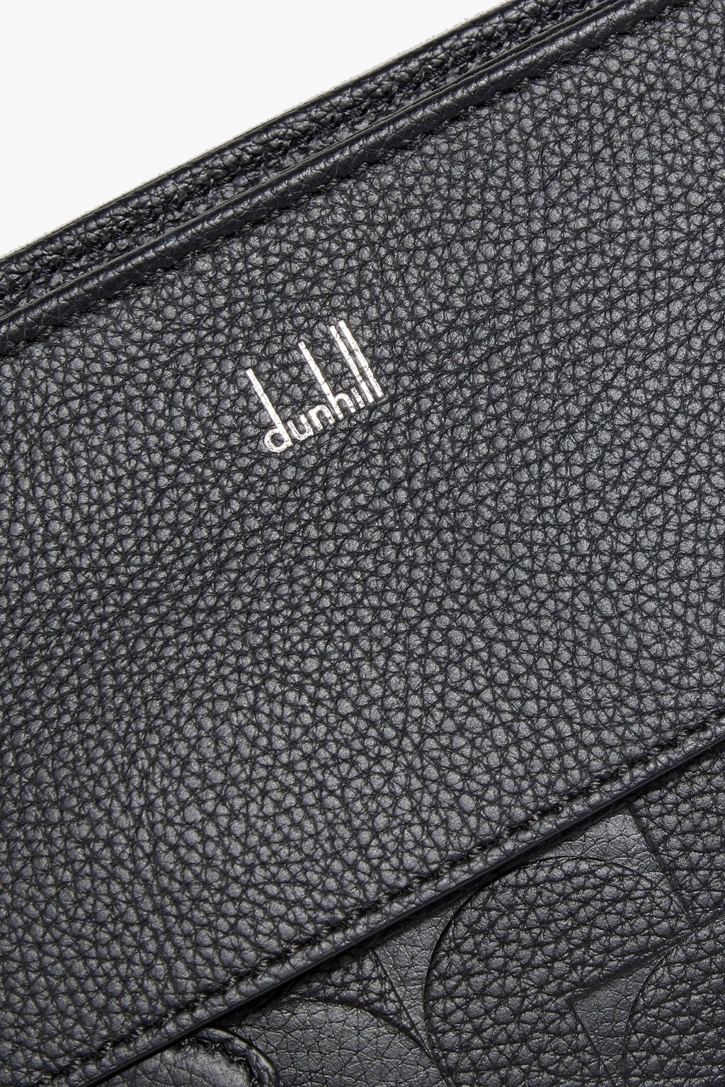 DUNHILL Belgrave embossed leather pouch