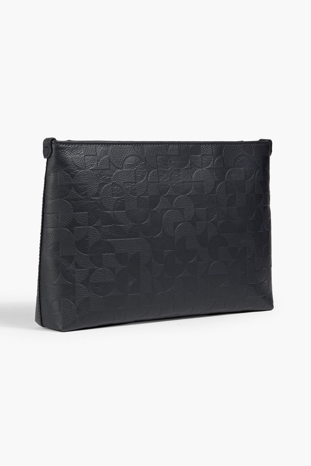 DUNHILL Belgrave embossed leather pouch