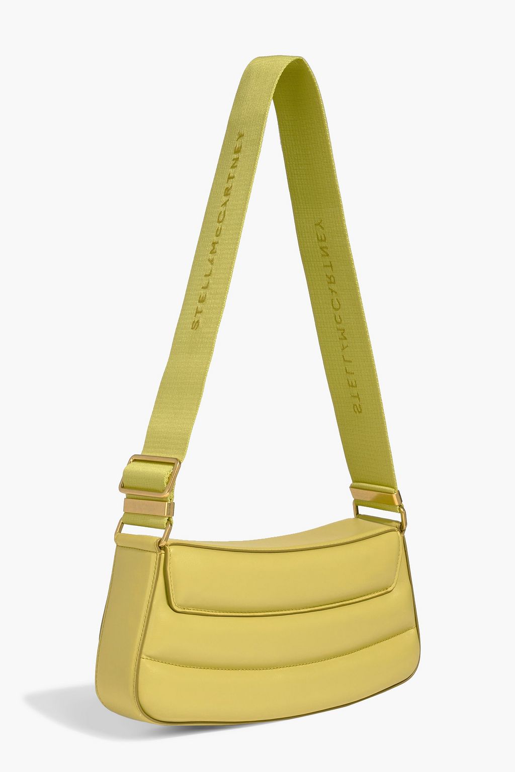 STELLA MCCARTNEY S-Wave quilted shoulder bag | THE OUTNET
