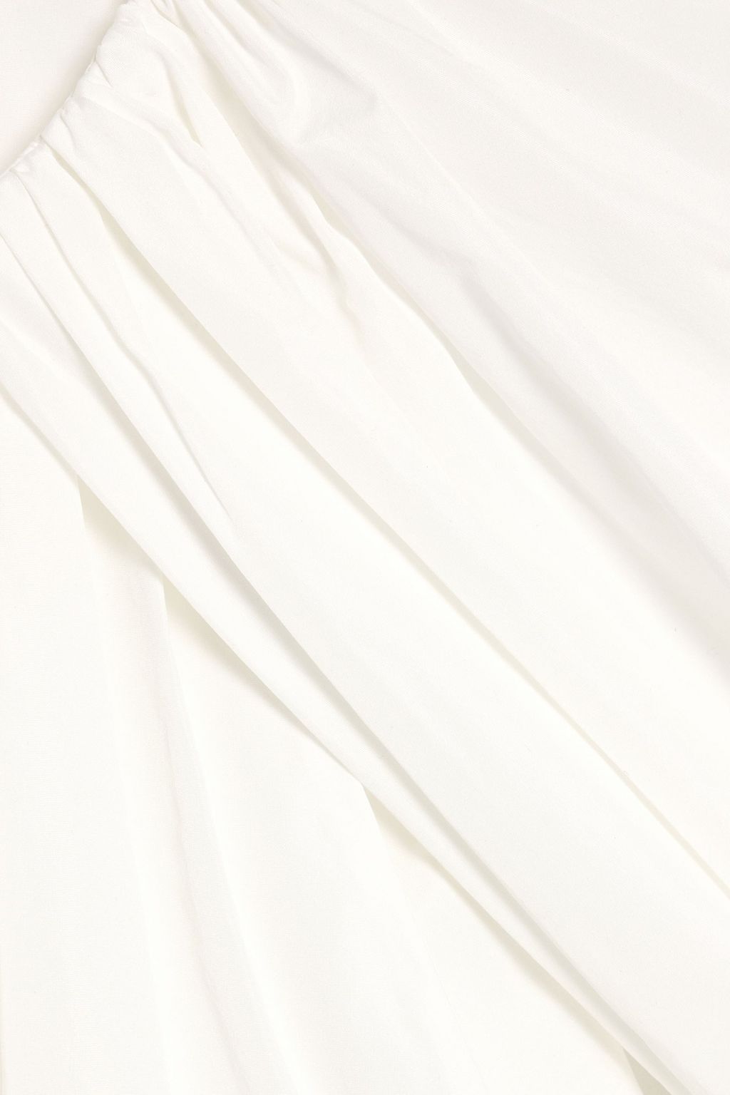 STELLA MCCARTNEY Cape-effect poplin mini dress