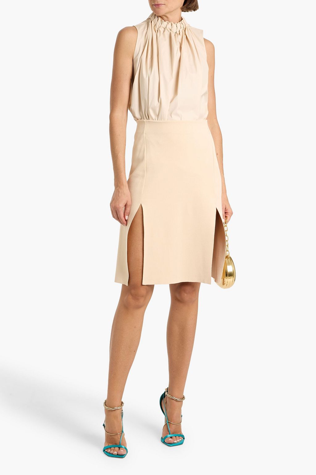 STELLA MCCARTNEY Stretch-knit skirt