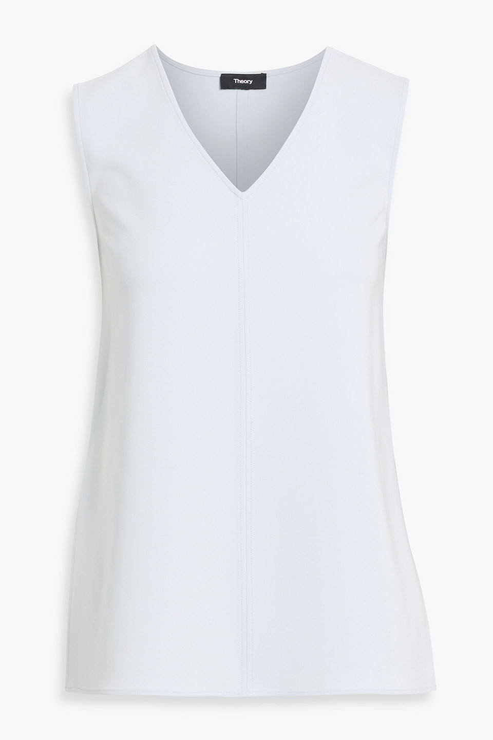 Theory Crepe Top In White