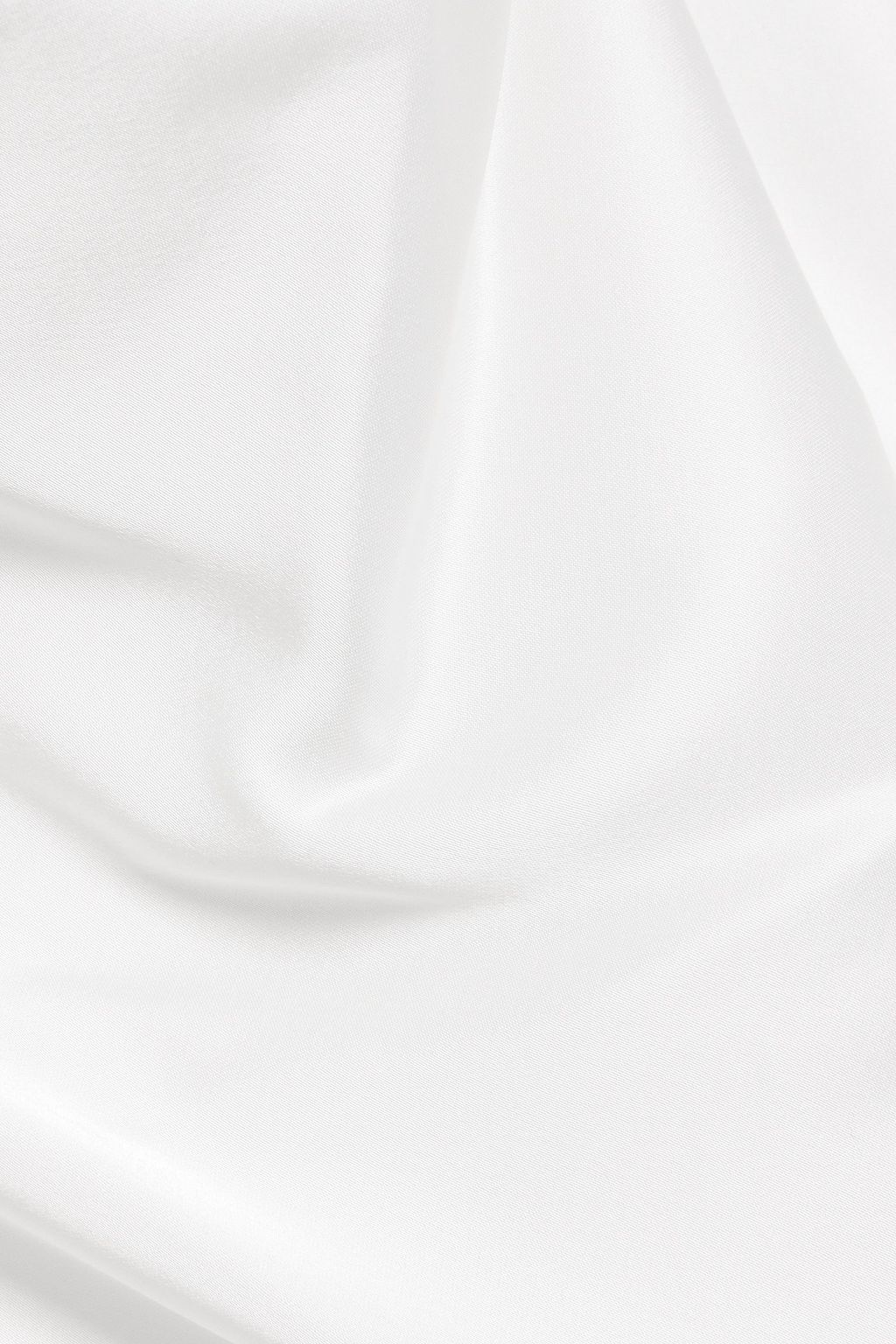 THEORY Draped satin top