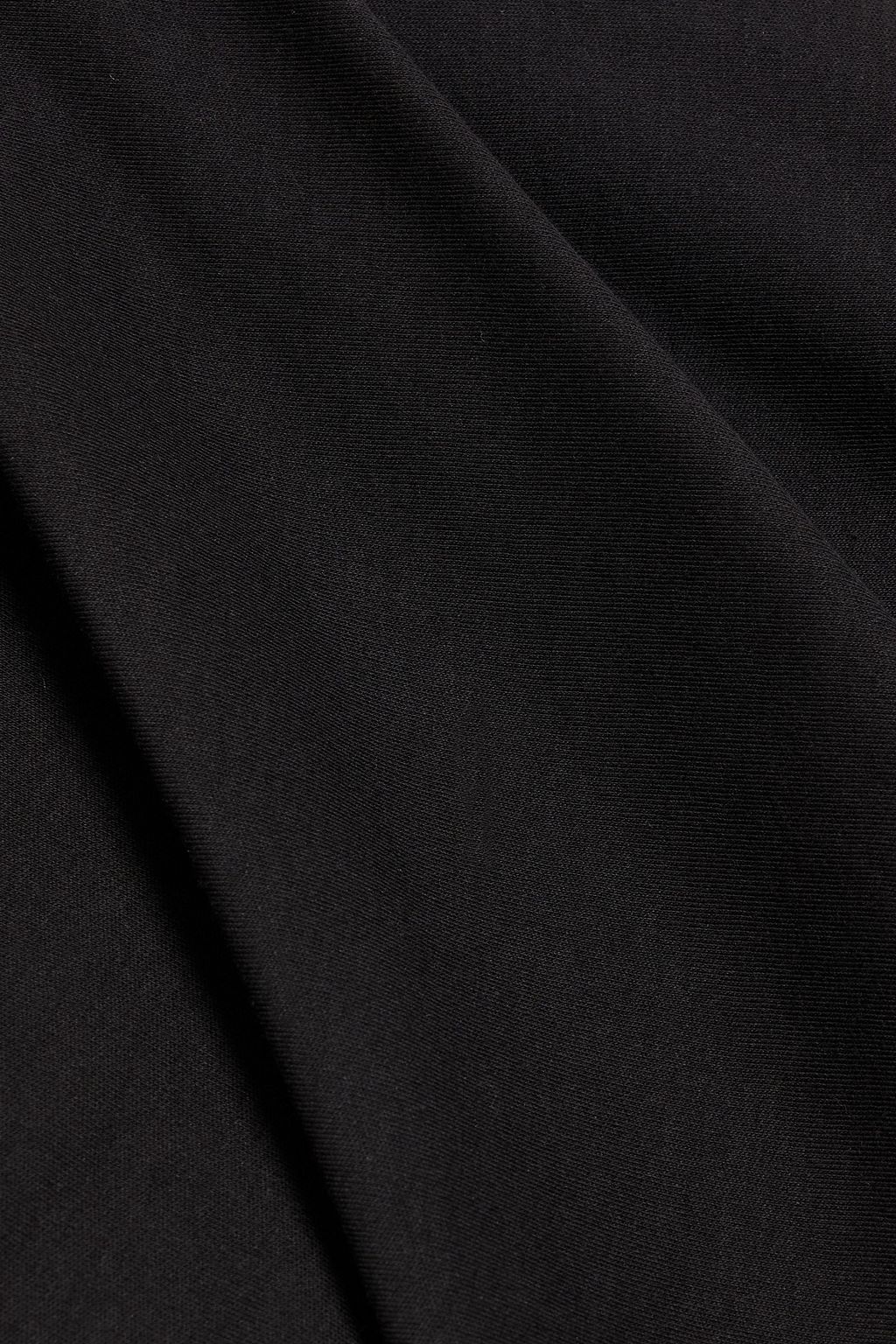 THEORY Draped Supima cotton-jersey T-shirt