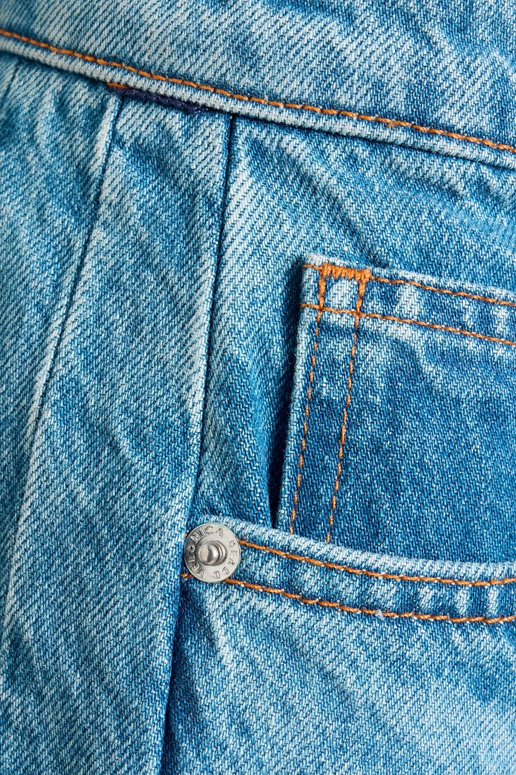 VERONICA BEARD Ryder high-rise barrel-leg jeans