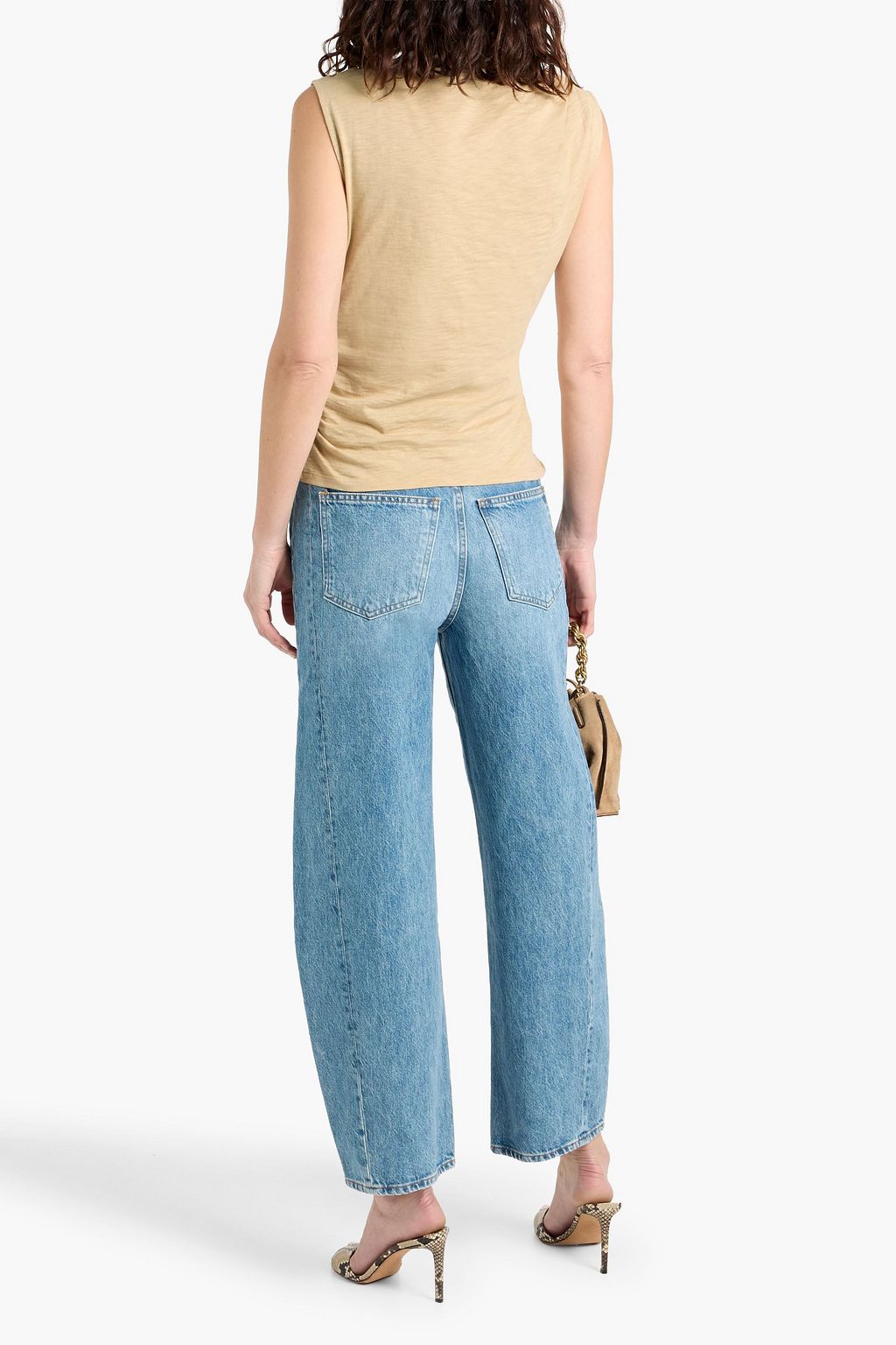 VERONICA BEARD Ryder high-rise barrel-leg jeans