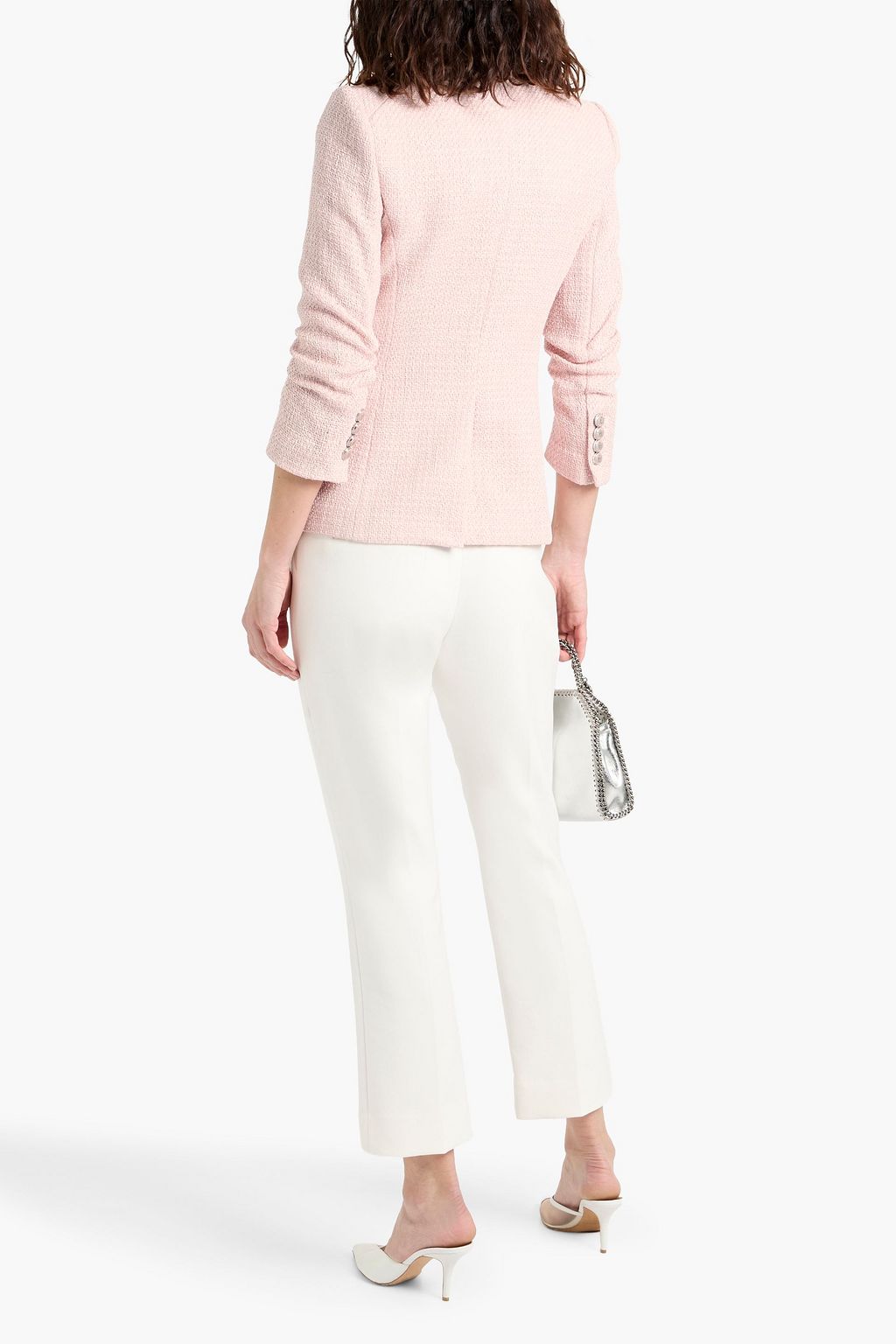 VERONICA BEARD Ryland Dickey double-breasted tweed blazer