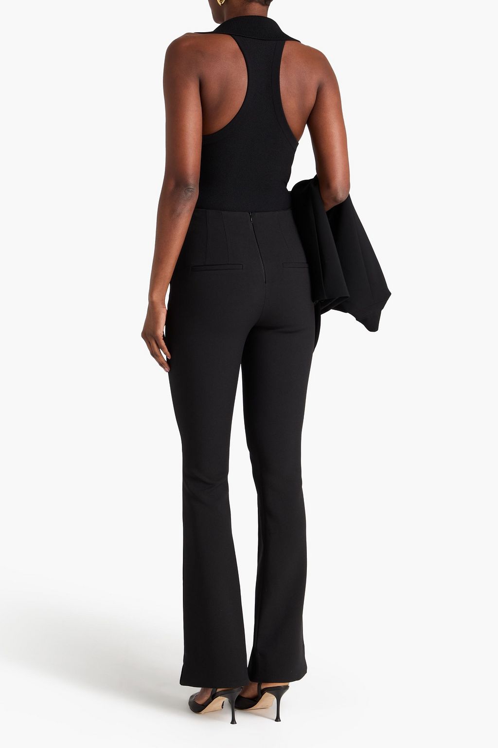 VERONICA BEARD Orion crepe flared pants