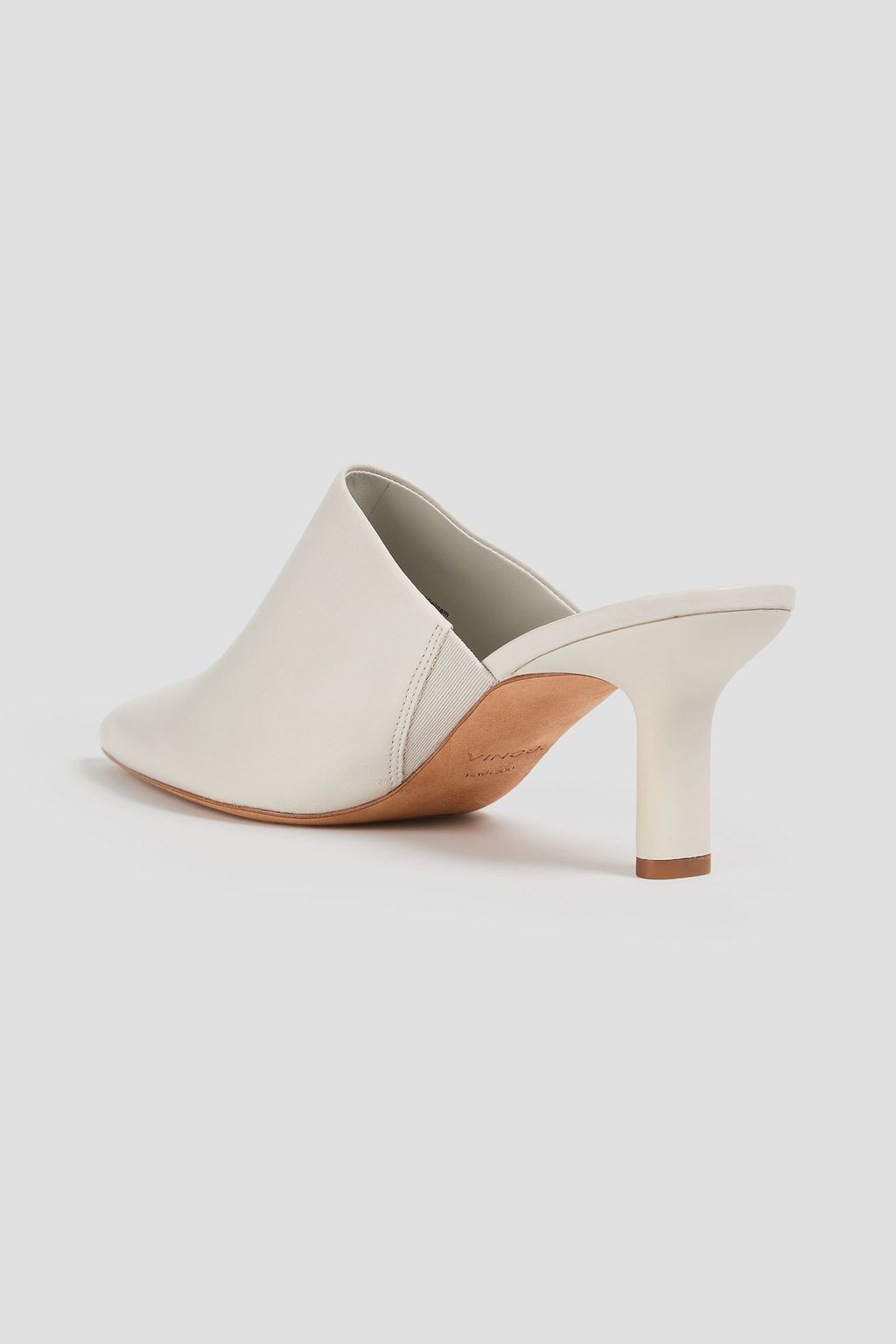 VINCE. حذاء ميول مفتوحة"بينيلوبي" من الجلد