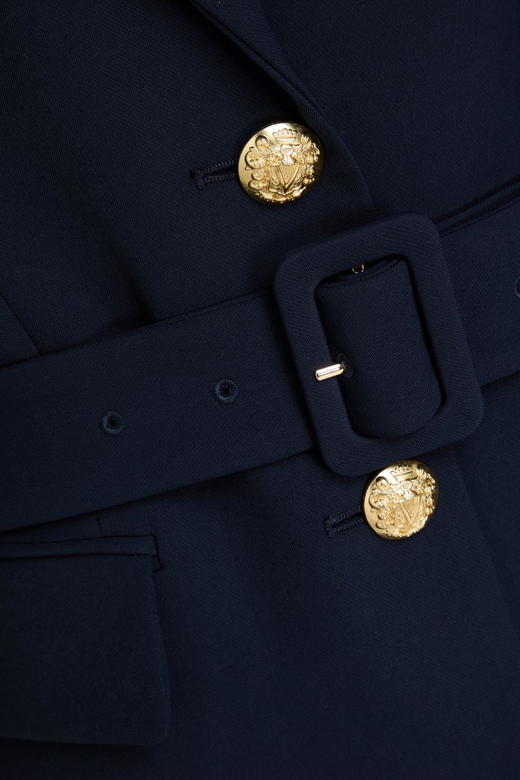 VERONICA BEARD Ryanne belted crepe blazer