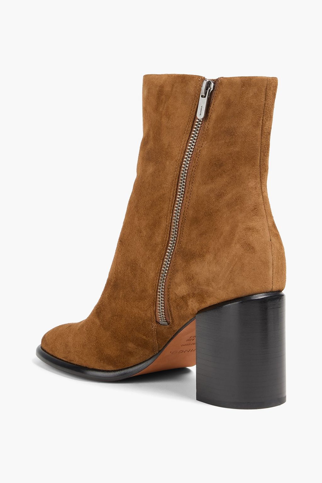 VINCE. بوت بطول الكاحل "لوكا" من جلد السويد