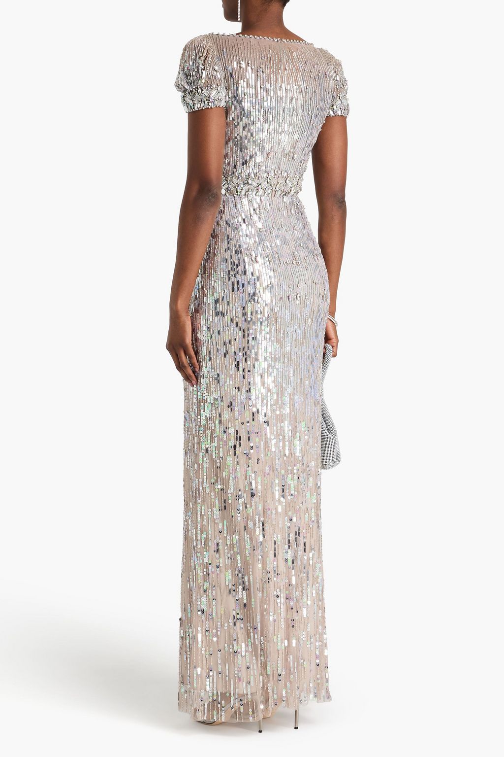JENNY PACKHAM Celeste embellished tulle gown