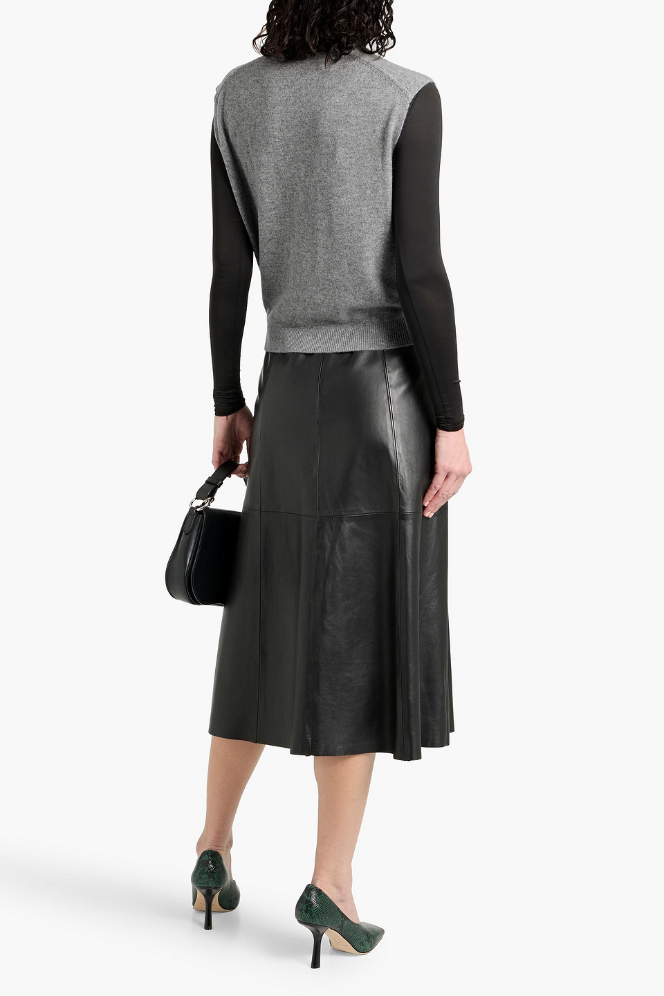 Simkhai Rozzi Cashmere Vest In Gray