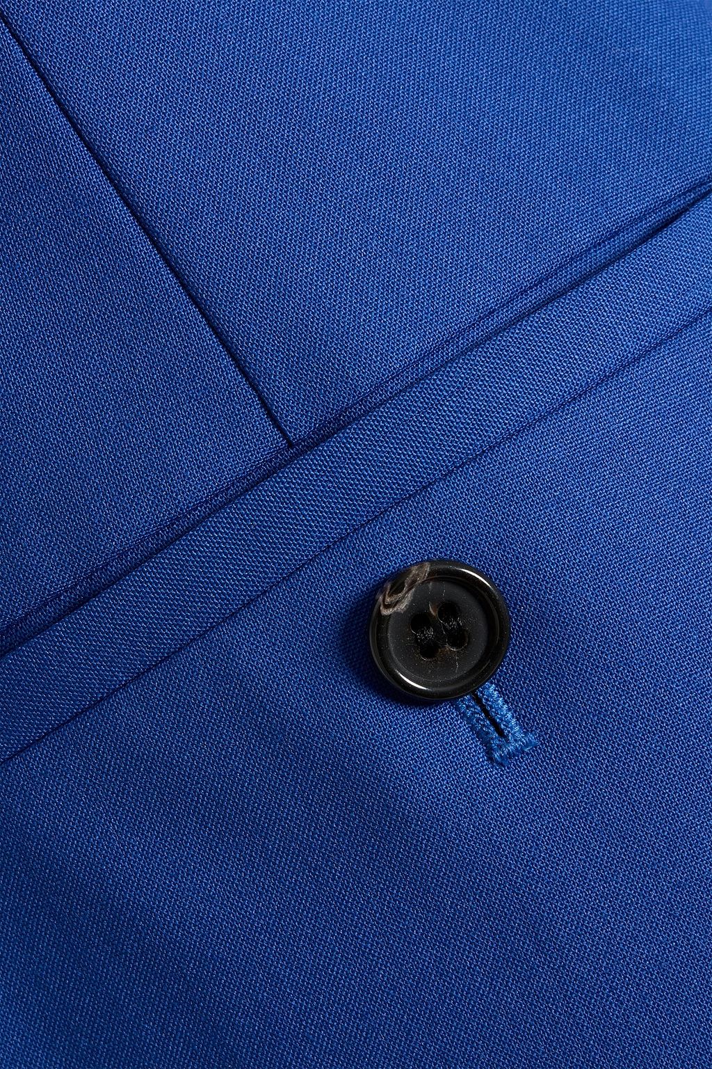 THEORY Treeca 2 cropped wool-blend slim-leg pants