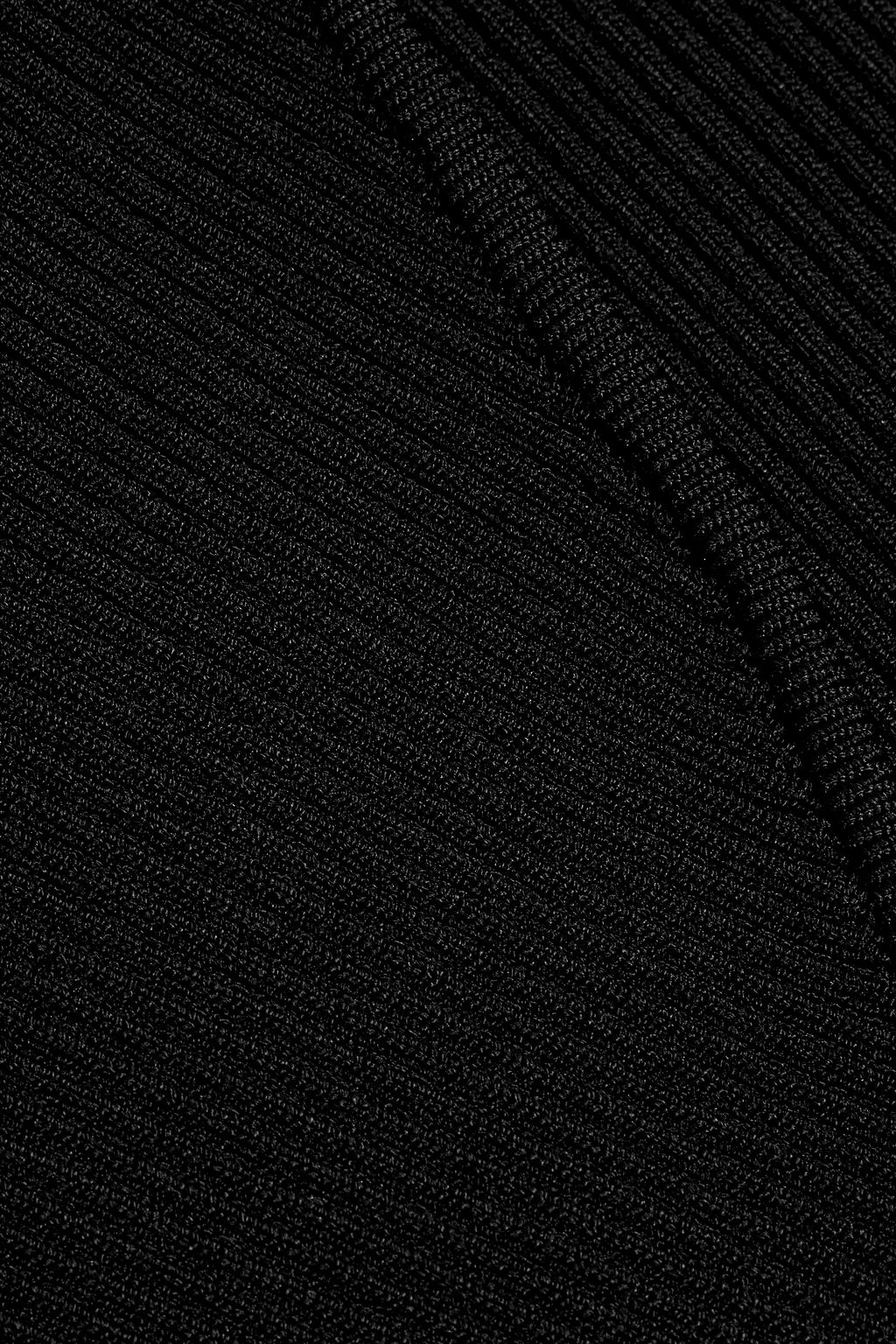 SIMKHAI Abia cropped ribbed-knit top