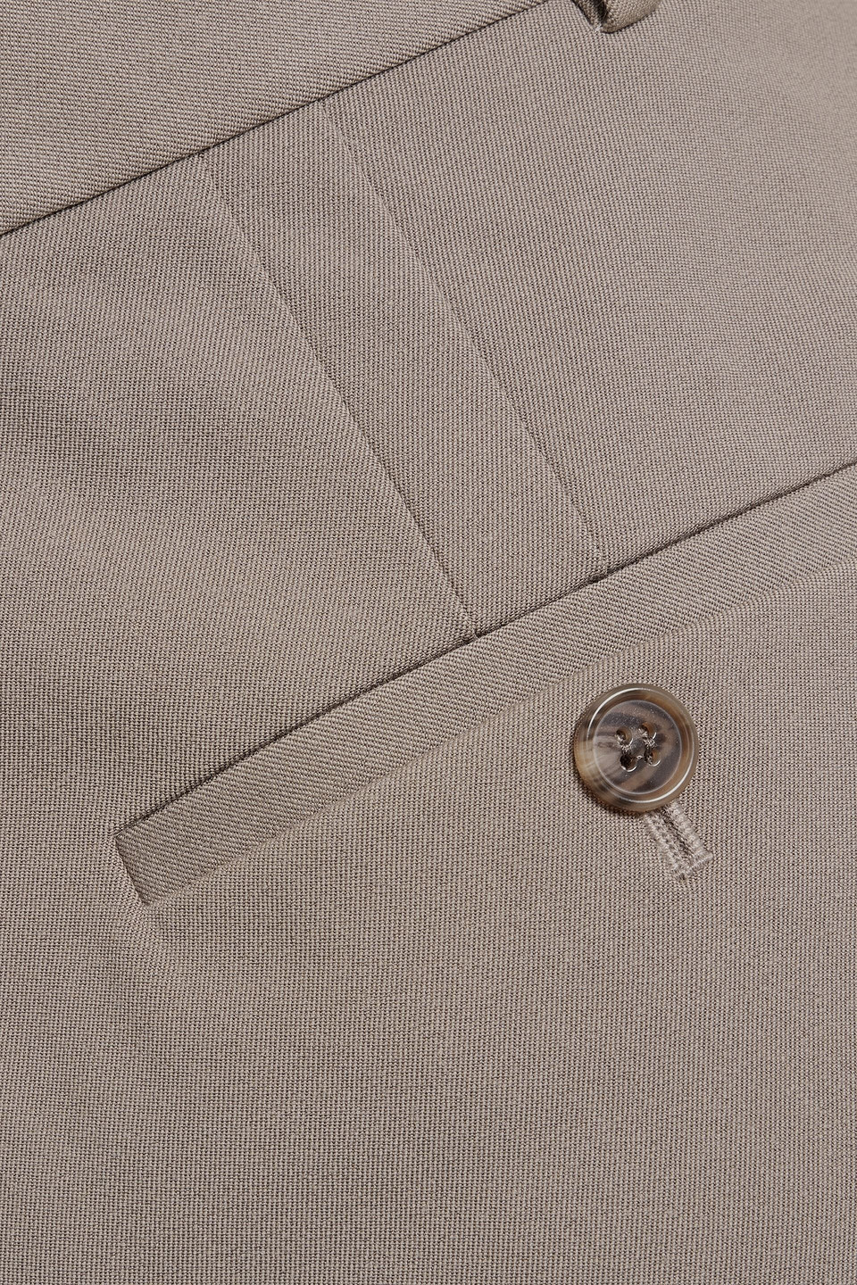 Theory Cropped Stretch Cotton-blend Twill Slim-leg Pants In Blue