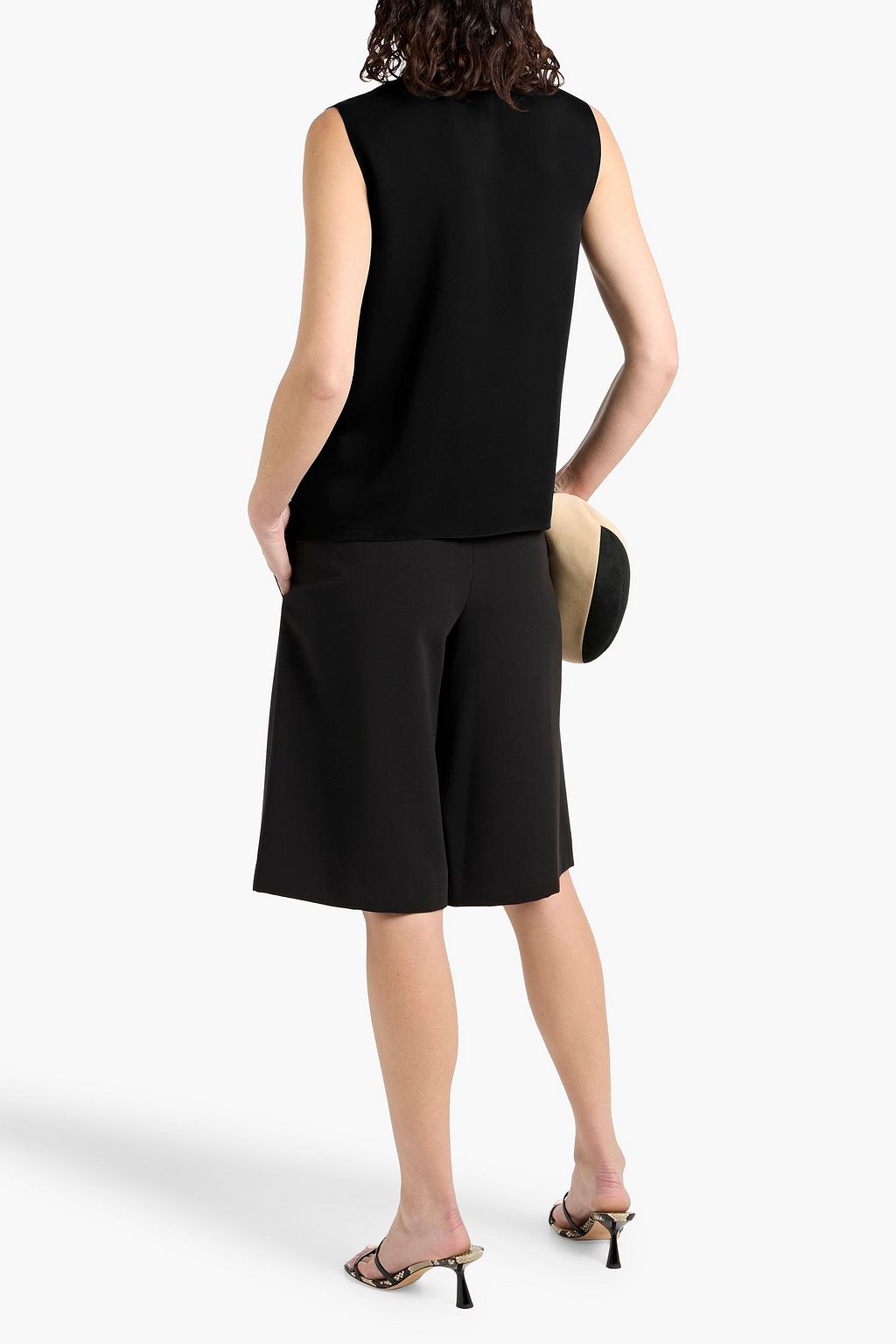 THEORY Silk crepe de chine shirt