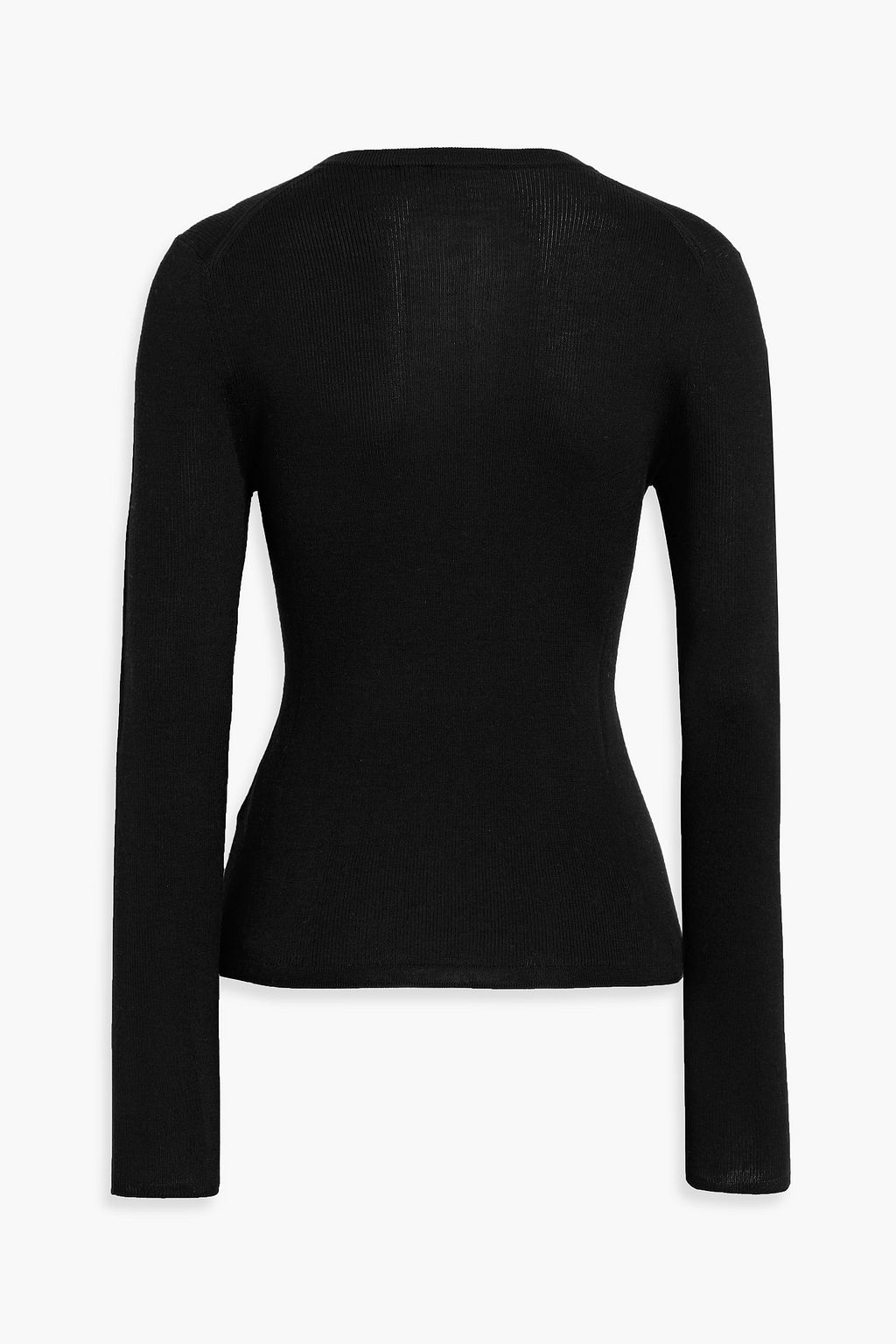 SIMKHAI Giorgia silk and cashmere-blend sweater