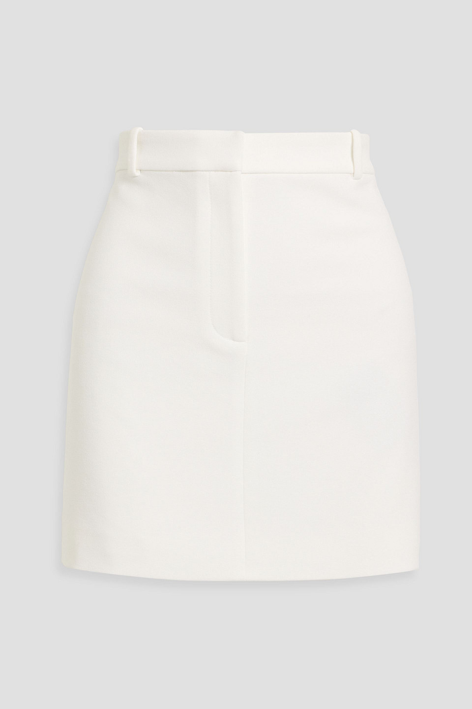 Veronica Beard Sadie Tweed Mini Skirt In White
