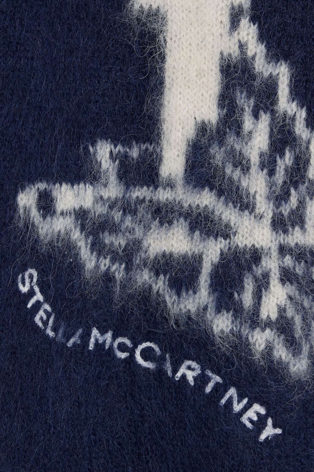 STELLA MCCARTNEY Jacquard-knit alpaca-blend sweater