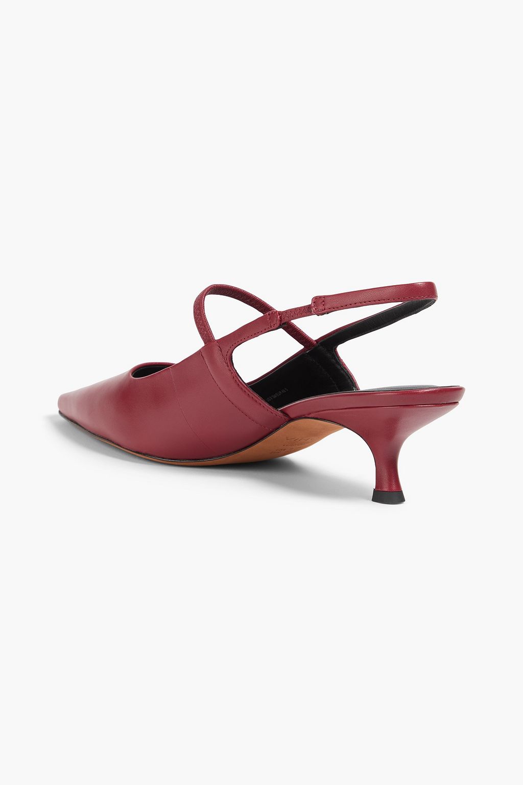 VINCE. حذاء بامب "فينيس" من الجلد ومزود بحزام خلفي