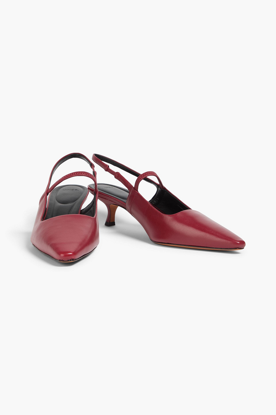  Vince. - Slingback-pumps „venice“ Aus Leder - Rot - Eu 36.5 
