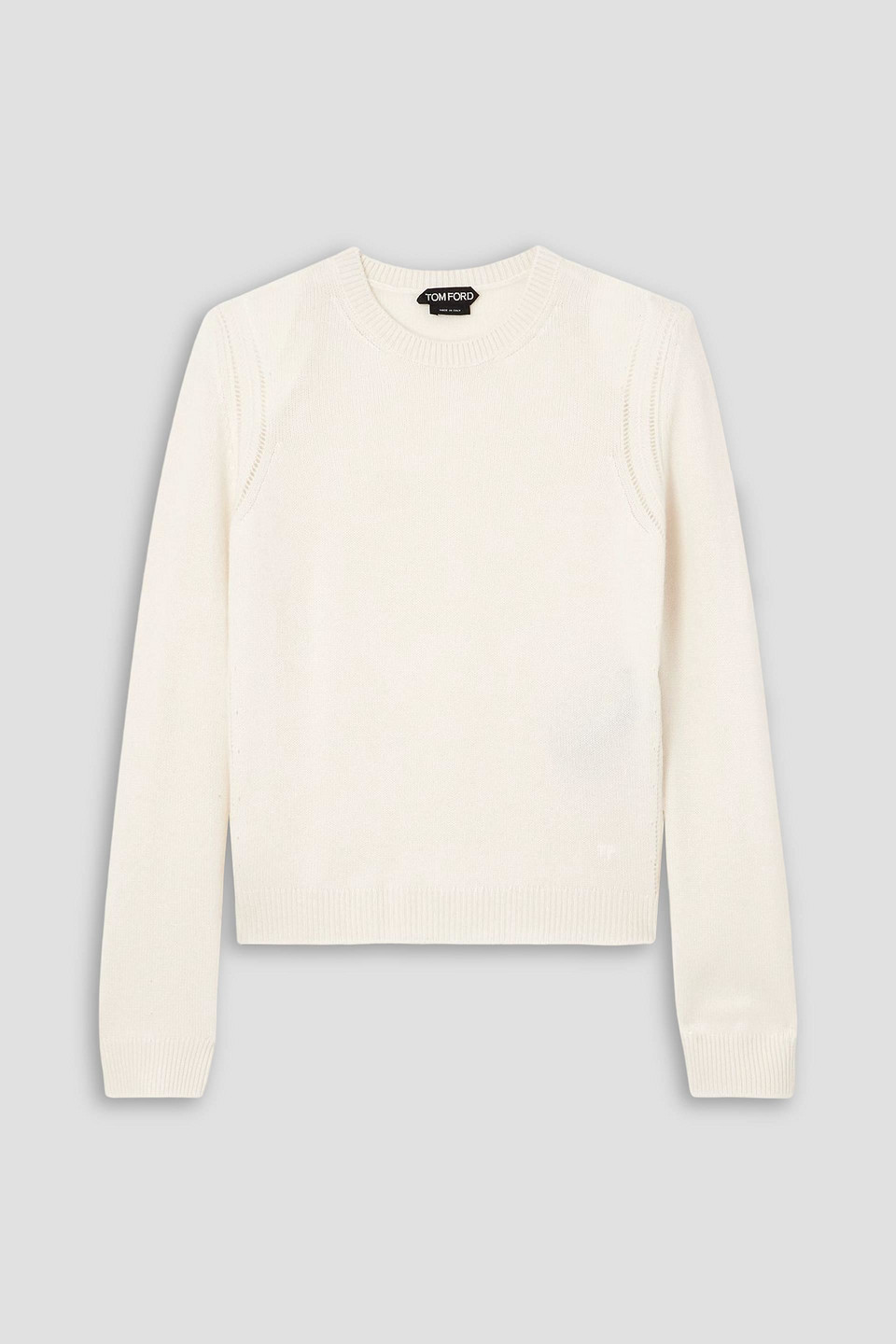 Tom Ford Cashmere Sweater In Neutral