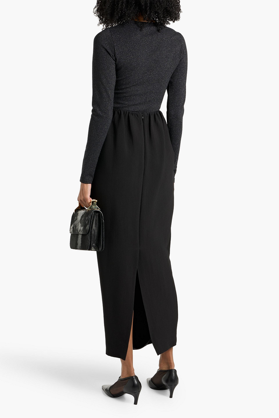 Esse Studios Shell Shoulder Bag In Black