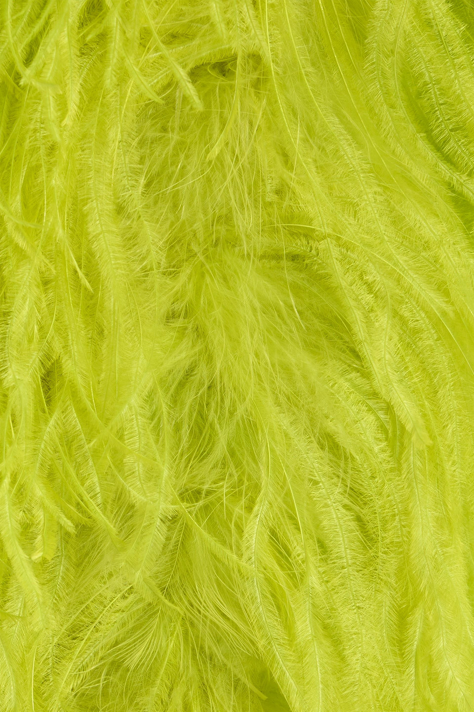 Lapointe Wrap-effect Feather-trimmed Satin-crepe Maxi Skirt In Green