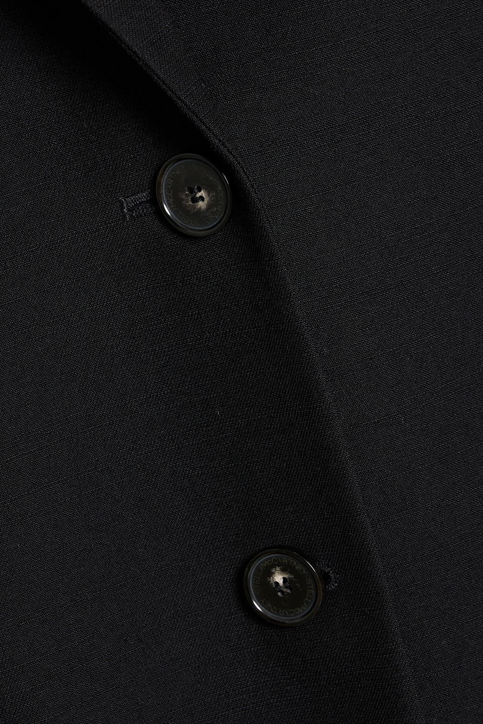 Stella Mccartney Oversized Wool Blazer In Blue