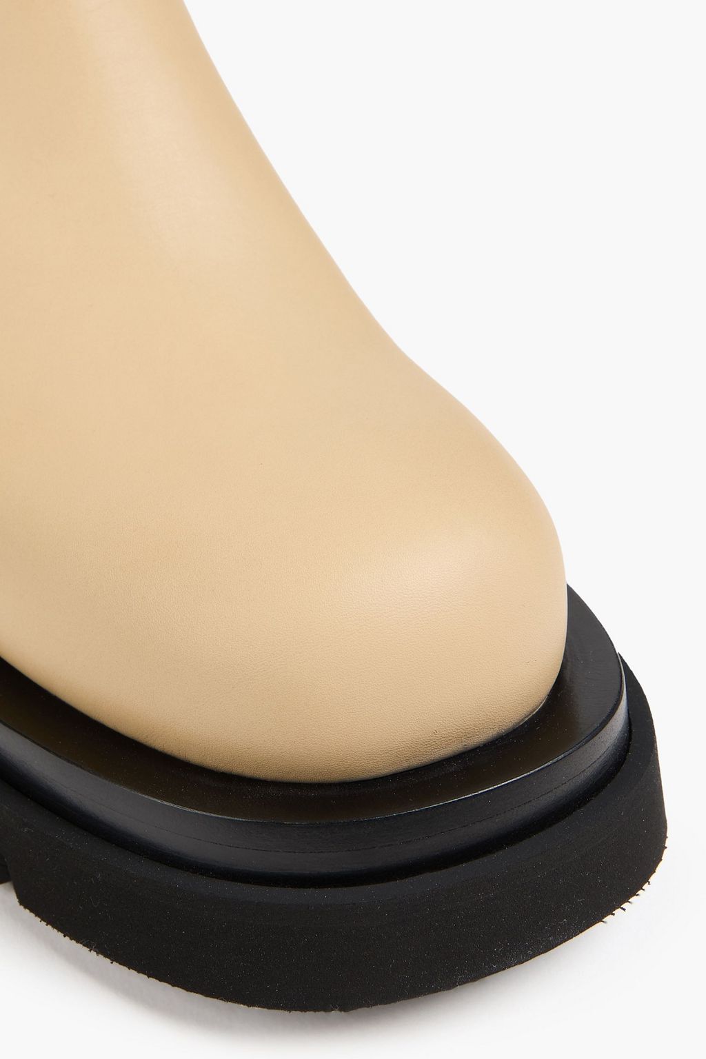 BOTTEGA VENETA Lug leather Chelsea boots | THE OUTNET