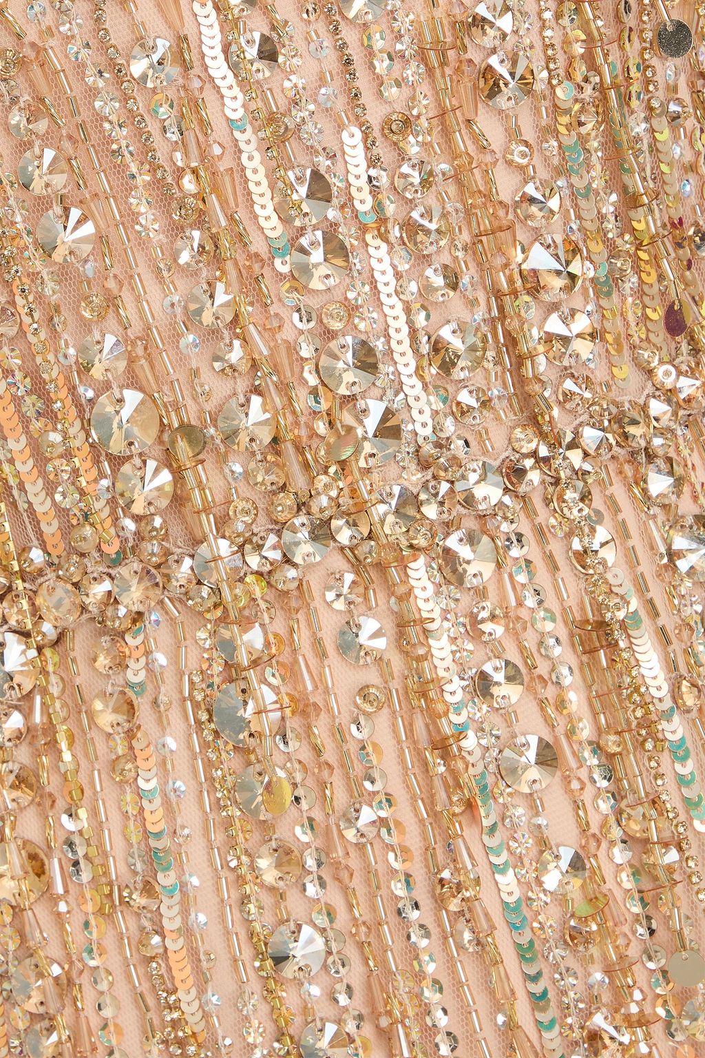 JENNY PACKHAM Embellished tulle mini dress