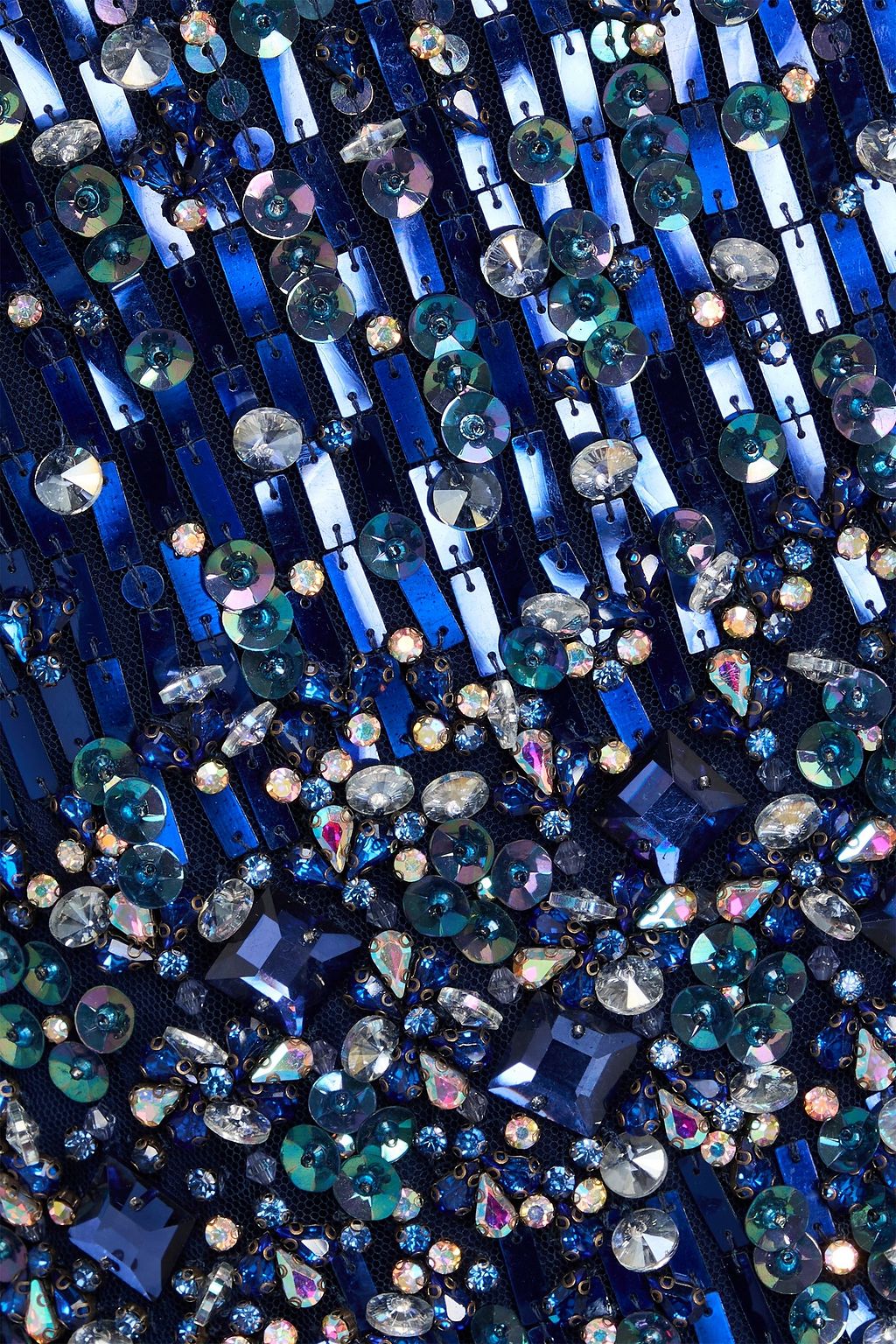 JENNY PACKHAM Cape-effect embellished tulle gown