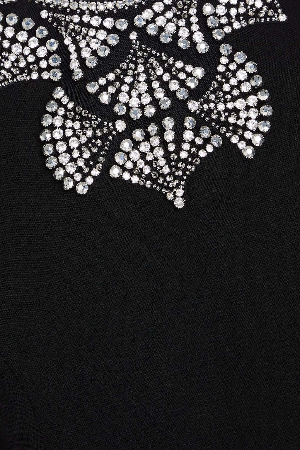 JENNY PACKHAM Embellished crepe midi dress