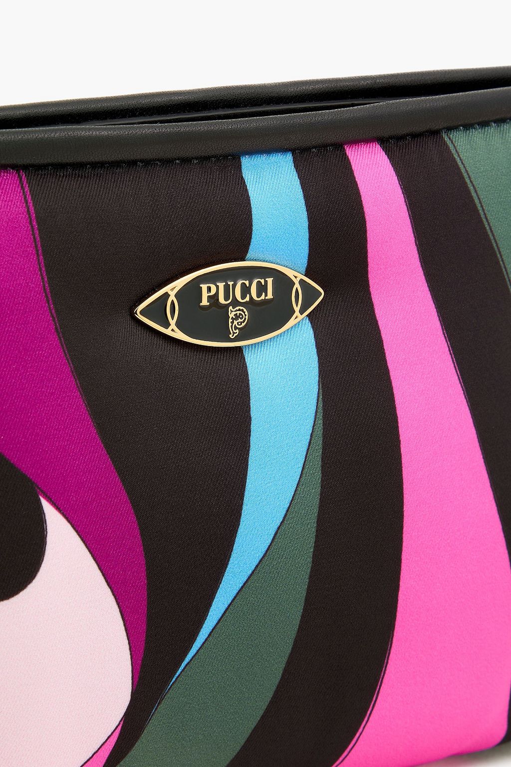 PUCCI 바인딩 프린트 트윌 클러치