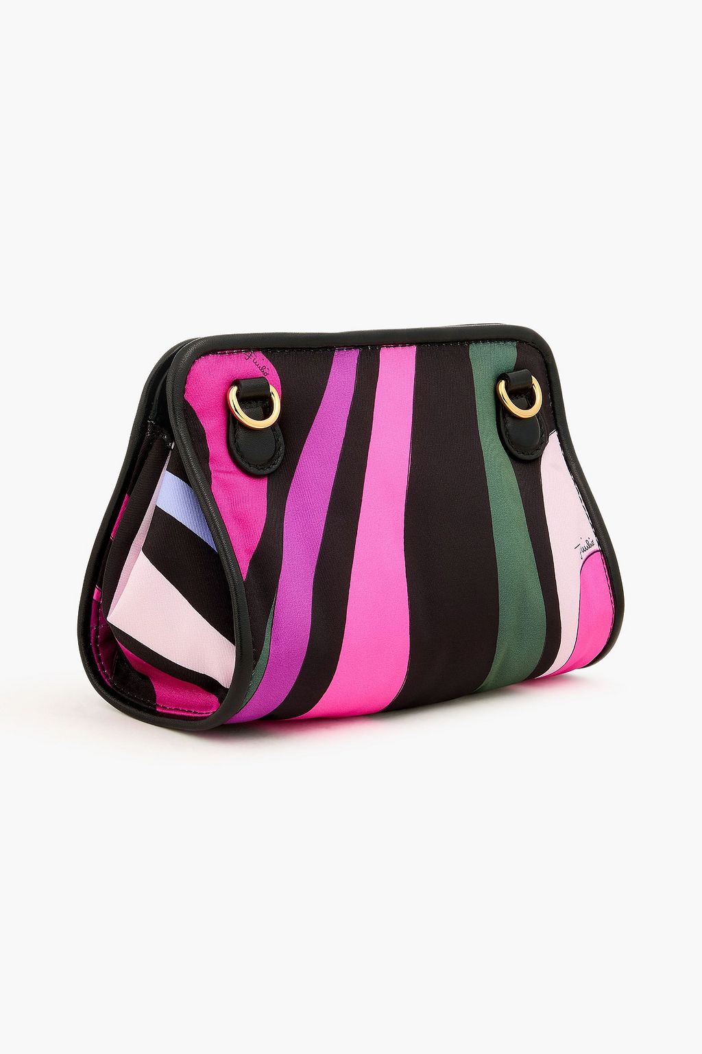 PUCCI 바인딩 프린트 트윌 클러치