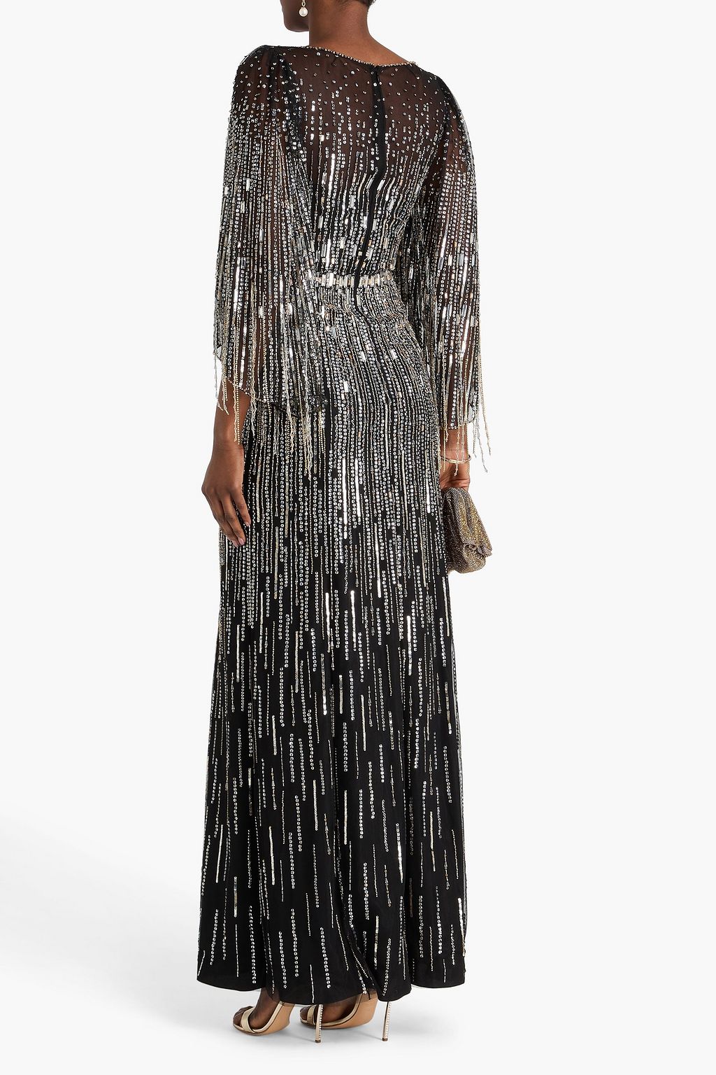 JENNY PACKHAM Embellished tulle gown